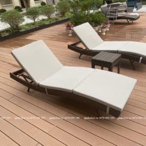 Giường Bể Bơi Mây Nhựa TL5A2