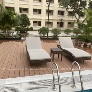 Giường Bể Bơi Mây Nhựa TL5A2