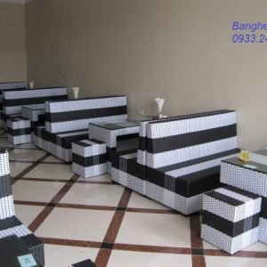 Bàn Ghế Sofa Mây Nhựa TL846
