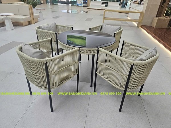 Bàn Ghế Ăn Cao Cấp TL612-05 Bàn Ghế Ăn Cao Cấp TL612