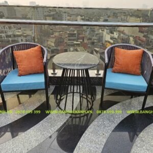 Bàn Ghế Ban Công Dây Rope TL308