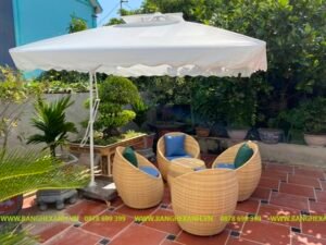 Bàn Ghế Mây Nhựa Cao Cấp TL619