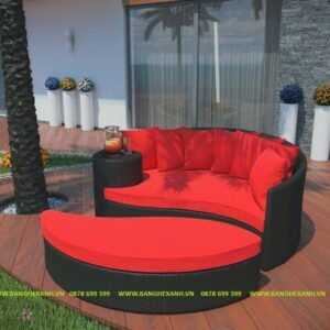 Bàn Ghế Sofa Mây Nhựa TL379