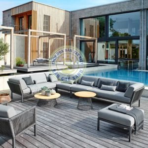 Ban Ghe Sofa Ngoai Troi Day Rope TL136
