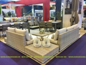 Bộ Sofa Góc Ngoài Trời TL239