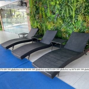 Giường Bể Bơi Mây Nhựa TL5A2 Sản Phẩm Bền Bỉ Cho Bể Bơi Ngoài Trời