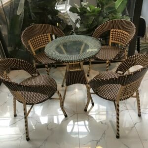 Ghế Cafe Mây Nhựa Giá Rẻ TL663