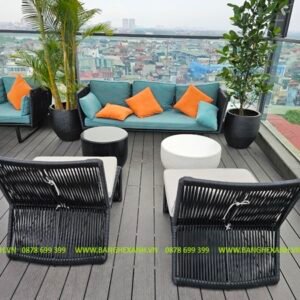Ghế Mây Nhựa Ngoài Trời TL335