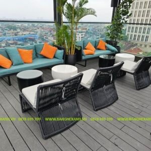 Ghế Mây Nhựa Ngoài Trời TL335