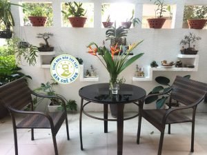 Bàn Ghế Mây Nhựa Ngoài Trời TL2A5