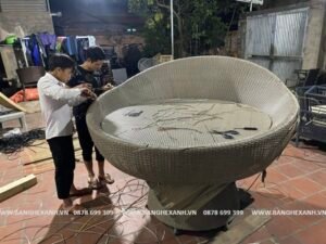 Giường Tắm Nắng Ngoài Trời TL3A28