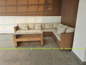 Sofa Mây Ngoài Trời TL1A22