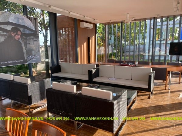 Sofa Mây Nhựa Ngoài Trời TL31-01