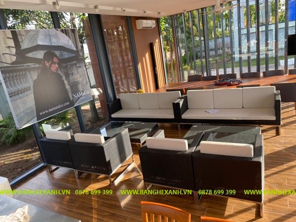 Sofa Mây Nhựa Ngoài Trời TL31-02