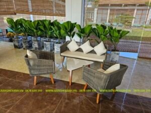 Sofa Ngoài Trời Đan Dây Rope TL146