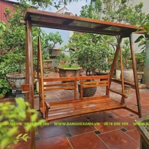 Xích Đu Gỗ Ngoài Trời TL801