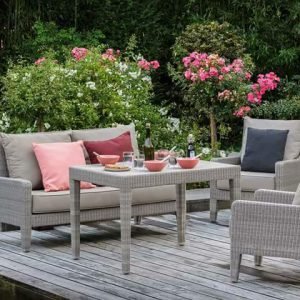 Bàn Ghế Sofa Mây Nhựa TL199