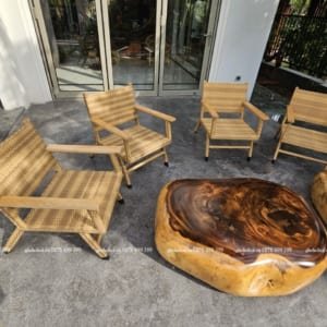 Ghế Mây Nhựa Cao Cấp Ngoài Trời TL611