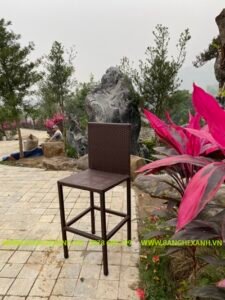 Ghế Quầy Bar Mây Nhựa TL1A03