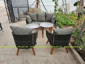 Bàn Ghế Sofa Dây Dù TL01