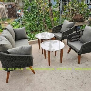 Bàn Ghế Sofa Dây Dù TL01