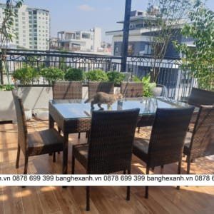 Bàn Ghế Ăn Ngoài Trời TL332