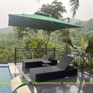 Ghế Bể Bơi Mây Nhựa TL305