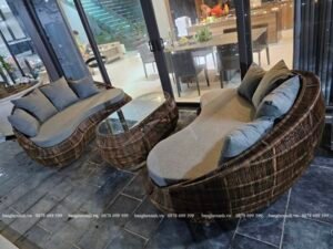 Sofa Nhựa Giả Mây TL5A35