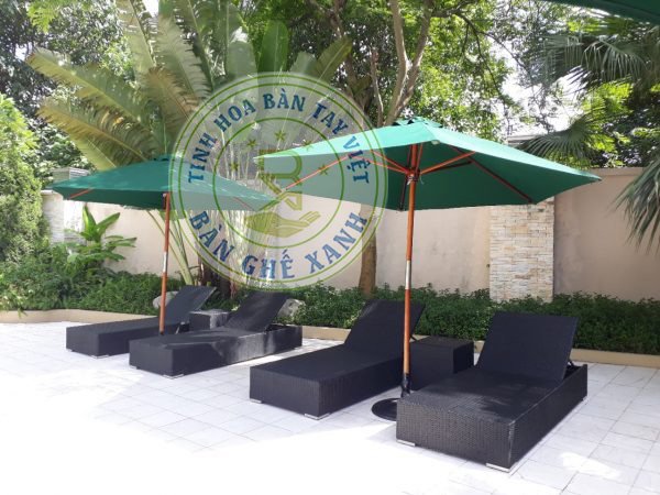 Thanh Lý Ghế Bể Bơi Mây Nhựa