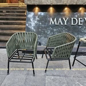 Bàn Ghế Dây Dù Ngoài Trời TL255