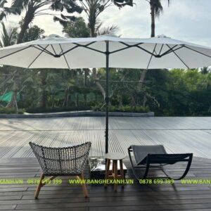 Ô Dù Chính Tâm 3 Mái TL6B16