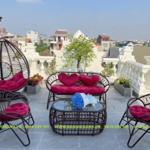 Combo Bộ Bàn Ghế - Xích Đu TL2838