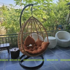 Xích Đu Mây Nhựa Ngoài Trời TL1138