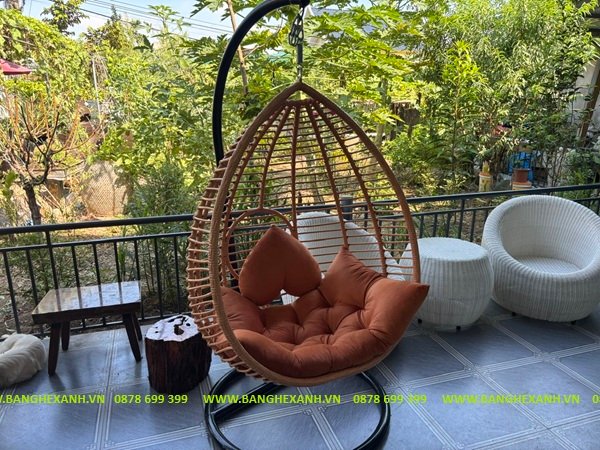 Xích Đu Mây Nhựa Ngoài Trời TL1138-02