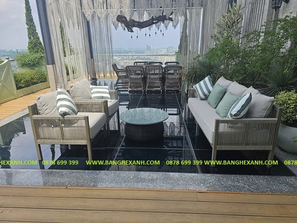 Sofa Cao Cấp Ngoài Trời Đan Dây Rope TL2307-05