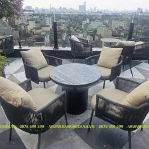 Bàn Ghế Cao Cấp Ngoài Trời TL0926